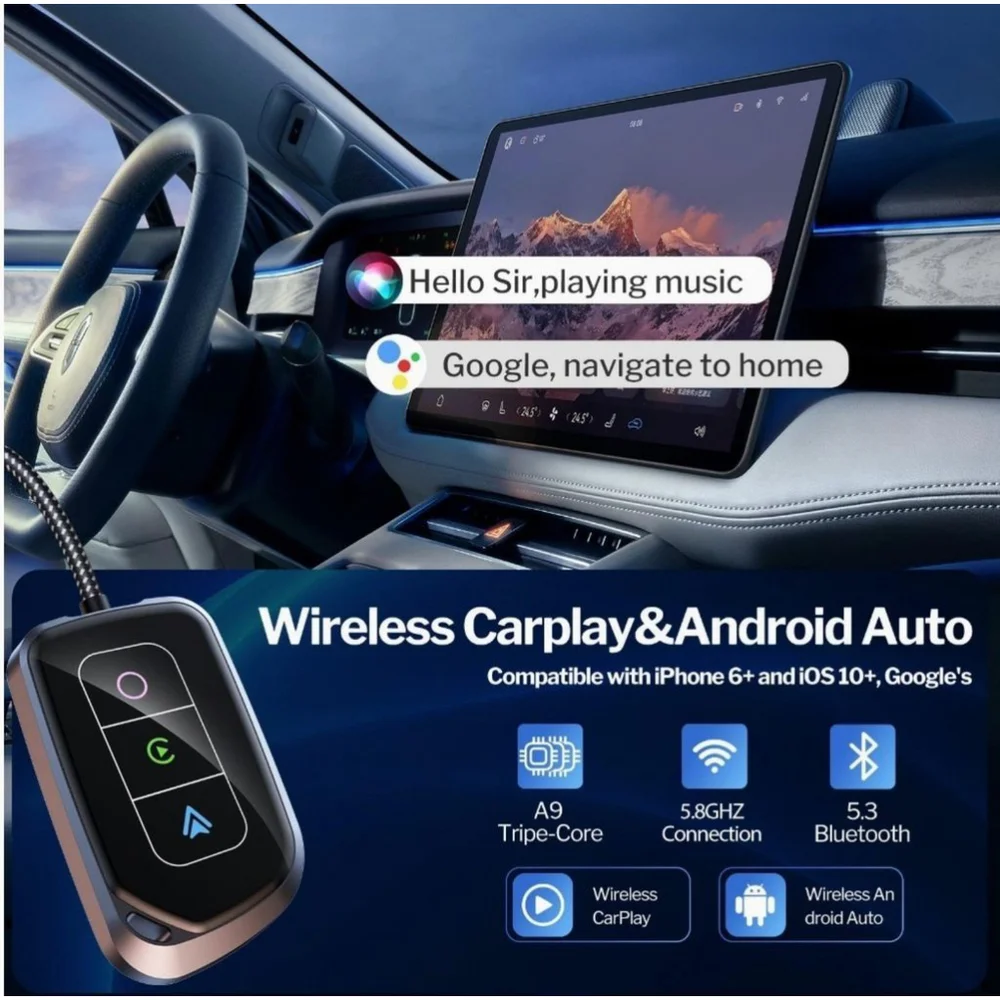 Wireless CarPlay Adapter - Picture 3 of 10